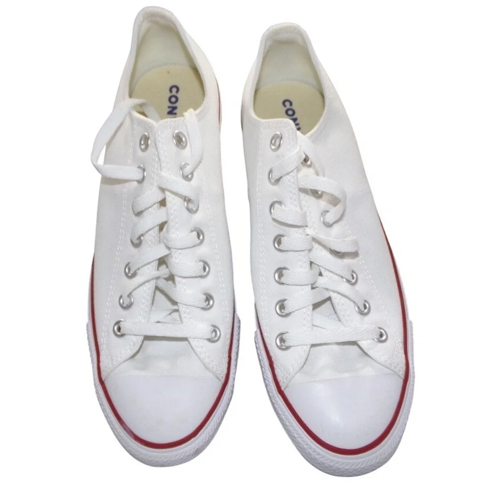 Converse Chuck Taylor All Star‎ Classic Low Top sneaker in Optical White Size 9